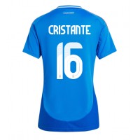 Dámy Fotbalový dres Itálie Bryan Cristante #16 ME 2024 Domácí Krátký Rukáv